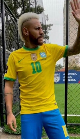 Sósia do Neymar