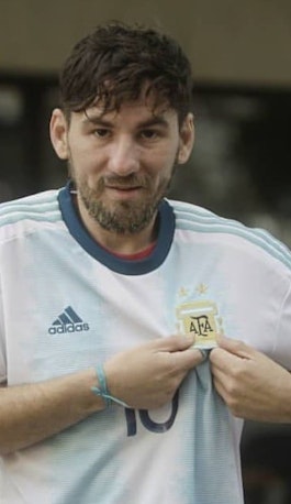 Sósia do Messi