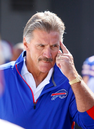 Chicago Bears head coach Dave Wannstedt during the NFL regular