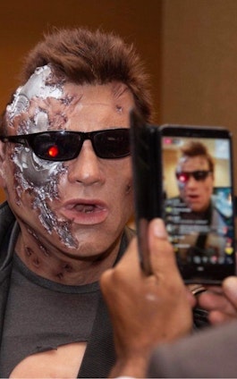 Arnold Schwarzeneggers Terminator uk
