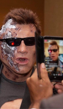 Arnold Schwarzeneggers Terminator uk