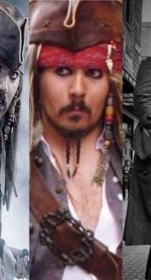 Kenny C as Captain Jack Sparrow 