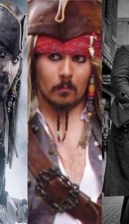 Kenny C as Captain Jack Sparrow 