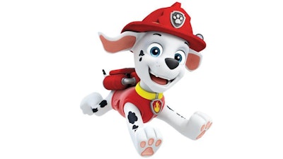Order a personalised video from PAW Patrol Marshall