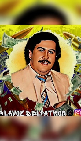 La voz de Pablo Escobar